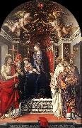 LIPPI, Filippino Signoria Altarpiece (Pala degli Otto) sg china oil painting artist
